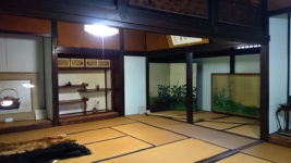 かつて松本のお殿様も泊まられた大庄屋山口家のお部屋