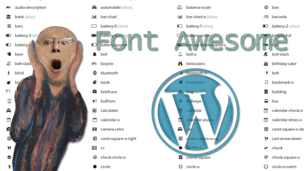 Font Awesome  WordPress
